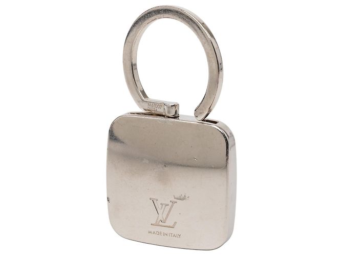Portachiavi Louis Vuitton Silver Gaston V Twist Argento - vista 4