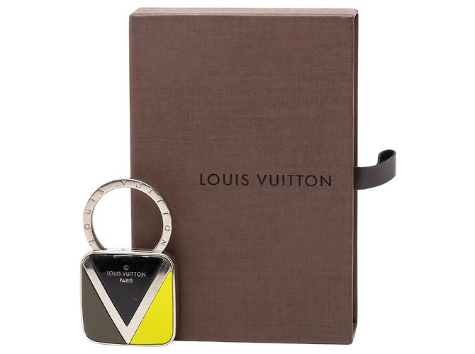 Portachiavi Louis Vuitton Silver Gaston V Twist Argento - vista 8
