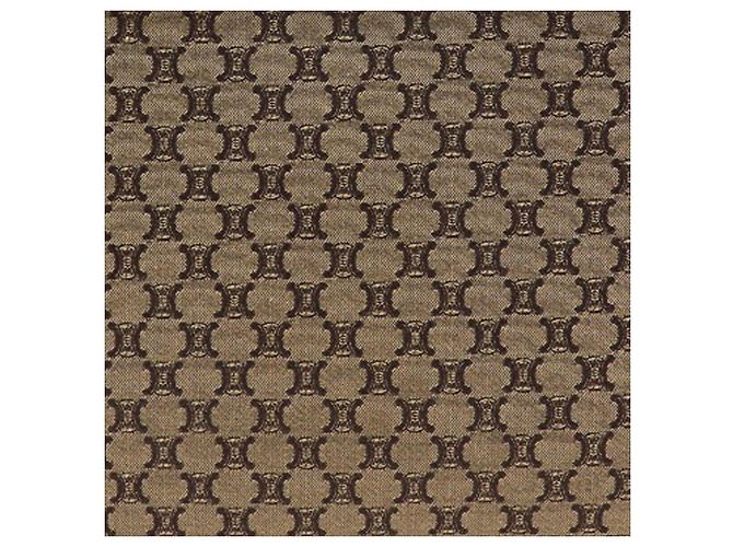Céline Celine Braune Macadam-beschichtete Canvas-Tasche Beige - Ansicht 5