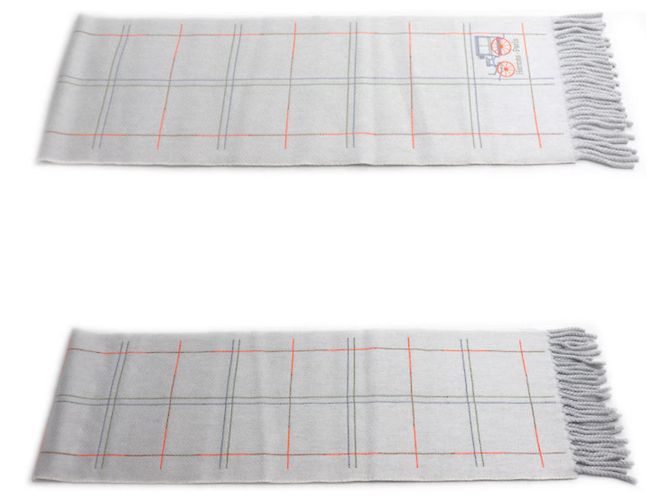 Sciarpa in cashmere Grand Blode Berline di Hermès Marrone - vista 2