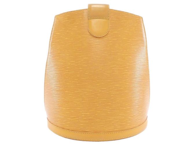 Borsa a Spalla Cluny Epi Louis Vuitton M52259 Giallo - vista 2