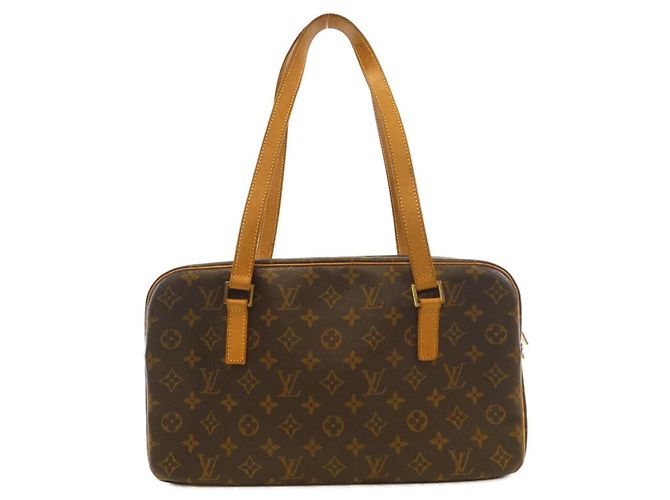 Borsa a Spalla Monogram Cite GM Louis Vuitton Marrone - vista 2