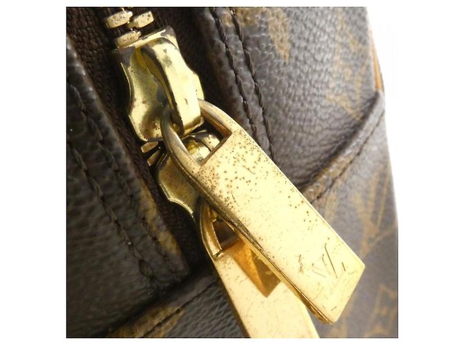 Borsa a Spalla Monogram Cite GM Louis Vuitton Marrone - vista 5