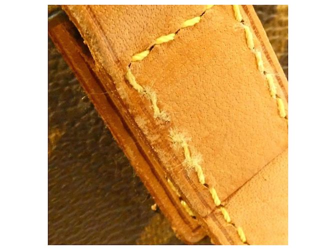 Borsa a Spalla Monogram Cite GM Louis Vuitton Marrone - vista 7