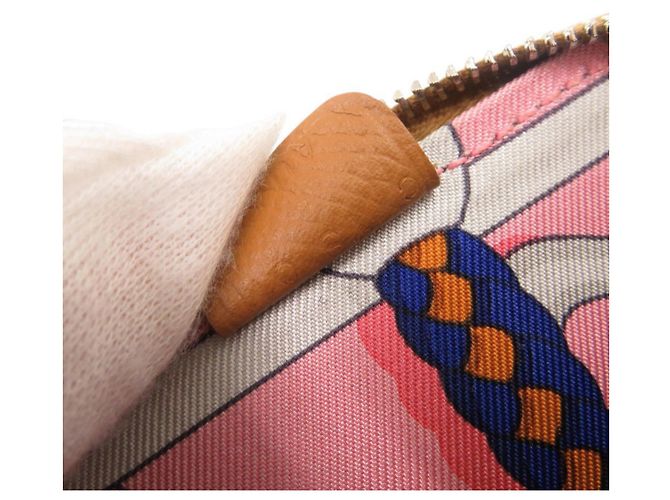 Monedero compacto mini Azap Silkin de Hermès Castaño - vista 6