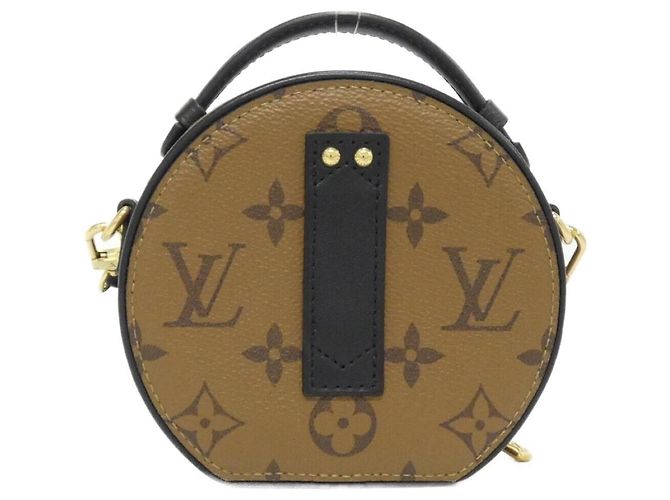 Louis Vuitton Monogram Reverse Mini Boite Chapeau Schultertasche Braun - Ansicht 2