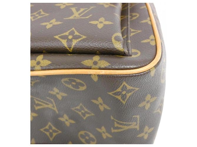 Borsa Louis Vuitton Monogram Multiply Cite Marrone - vista 3