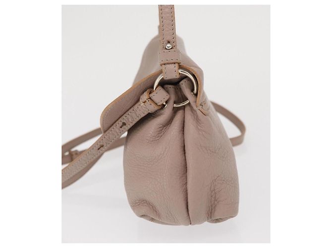 Chloé Borsa a spalla Chloe Lily in pelle Beige - vista 3