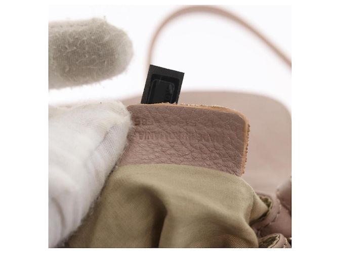 Chloé Borsa a spalla Chloe Lily in pelle Beige - vista 7