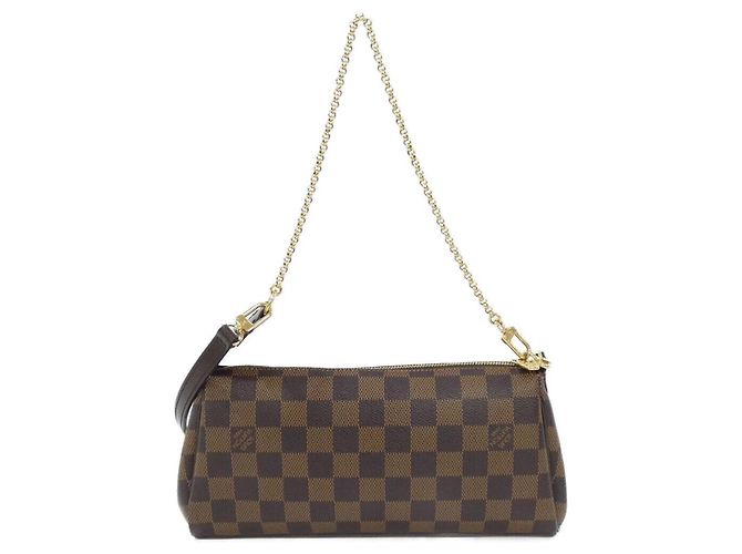 Borsa a Spalla Damier Eva Louis Vuitton Marrone - vista 2