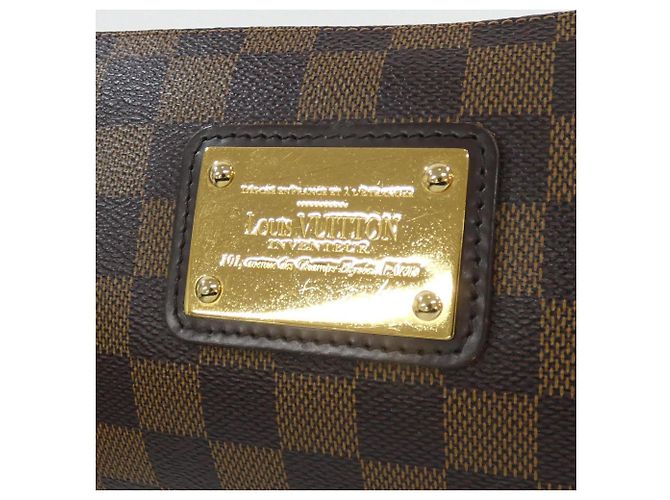 Borsa a Spalla Damier Eva Louis Vuitton Marrone - vista 4