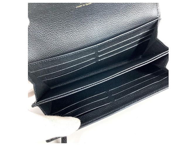 Cartera Larga Monogram Empreinte Louis Vuitton Negro - vista 10