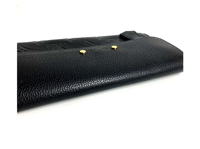 Cartera Larga Monogram Empreinte Louis Vuitton Negro - vista 3