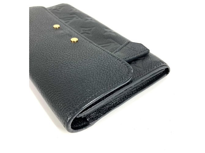 Cartera Larga Monogram Empreinte Louis Vuitton Negro - vista 4