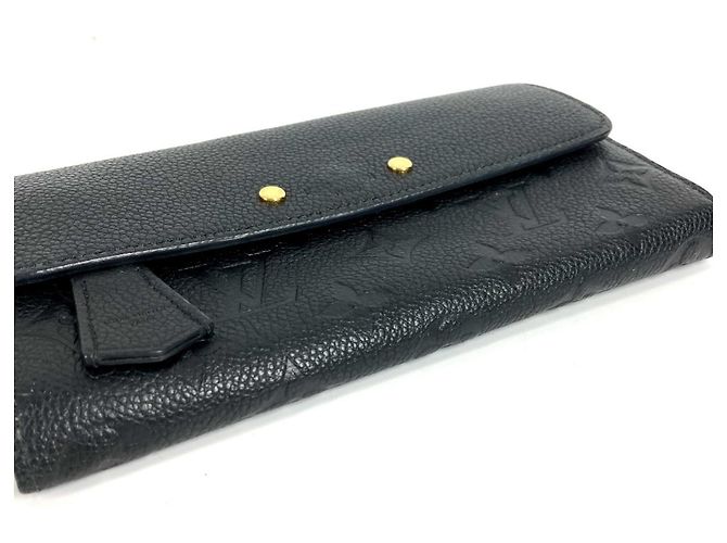 Cartera Larga Monogram Empreinte Louis Vuitton Negro - vista 5