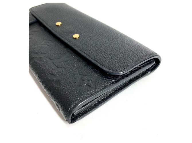 Cartera Larga Monogram Empreinte Louis Vuitton Negro - vista 6
