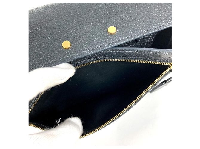 Cartera Larga Monogram Empreinte Louis Vuitton Negro - vista 9