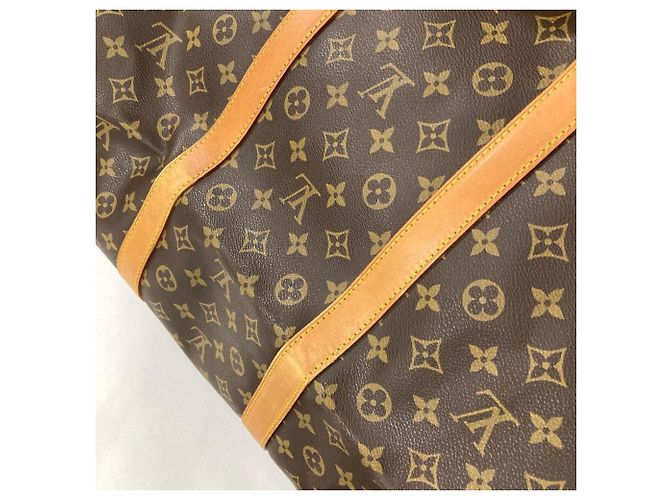 Borsa Boston Keepall 60 Louis Vuitton Marrone - vista 4