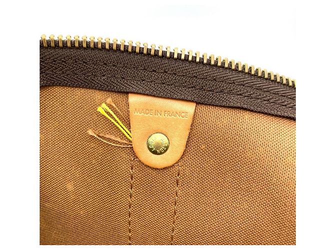 Borsa Boston Keepall 60 Louis Vuitton Marrone - vista 9