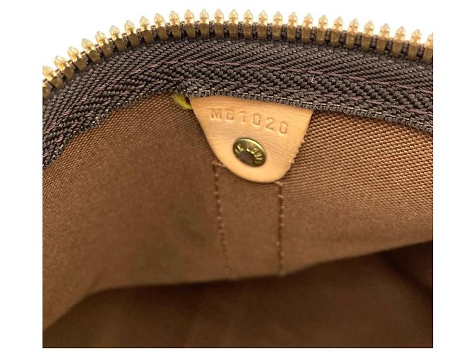 Borsa Boston Keepall 50 Louis Vuitton Marrone - vista 9