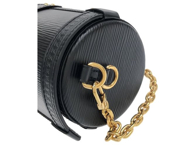 Borsa a Spalla Papillon Trunk Epi Louis Vuitton Nero - vista 5
