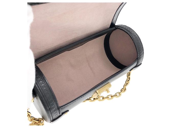 Borsa a Spalla Papillon Trunk Epi Louis Vuitton Nero - vista 7