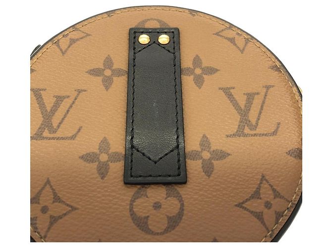 Borsa a Spalla Mini Boite Chapeau Monogram Reverse Louis Vuitton Marrone - vista 5