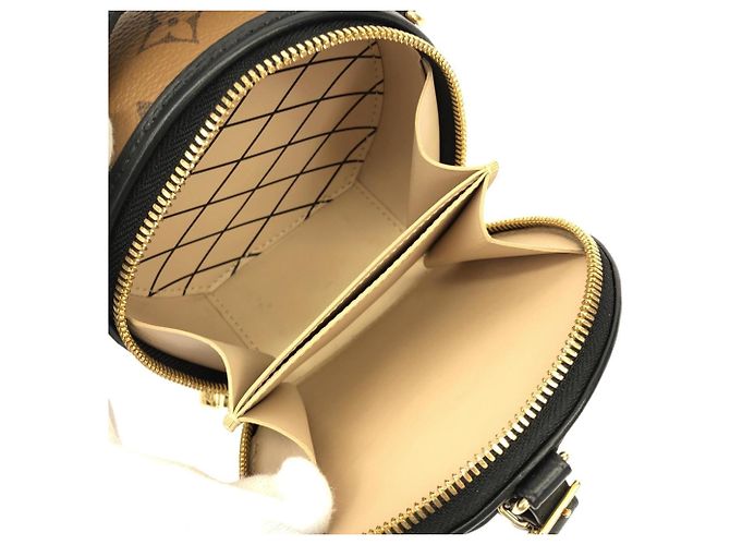 Borsa a Spalla Mini Boite Chapeau Monogram Reverse Louis Vuitton Marrone - vista 7