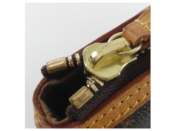 Borsa a mano orizzontale Lockit Monogram Louis Vuitton Marrone - vista 4