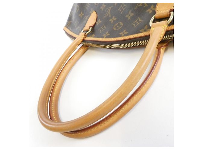 Borsa a mano orizzontale Lockit Monogram Louis Vuitton Marrone - vista 5