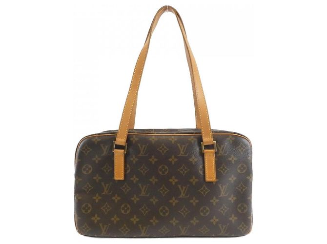Borsa a Spalla Monogram Cite GM Louis Vuitton Marrone - vista 2