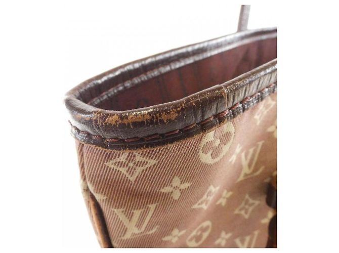 Borsa Louis Vuitton Monogram Idylle Neverfull MM Marrone Beige - vista 5
