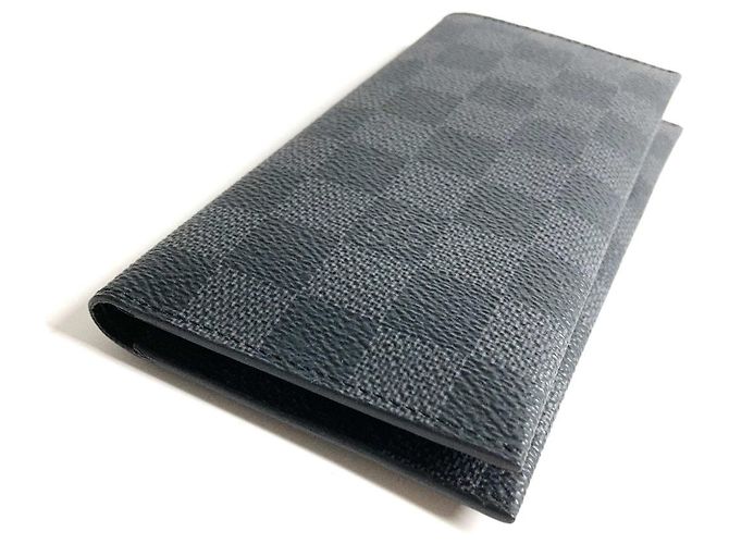 Estuche para tarjetas de visita Louis Vuitton Damier Graphite Negro - vista 5