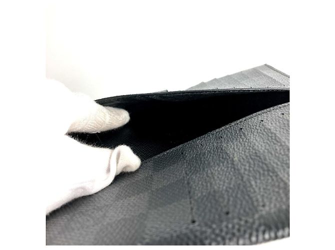 Estuche para tarjetas de visita Louis Vuitton Damier Graphite Negro - vista 7