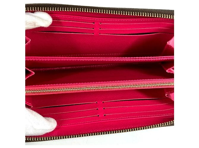 Louis Vuitton Monogram Bay Langbörse Braun Pink - Ansicht 10