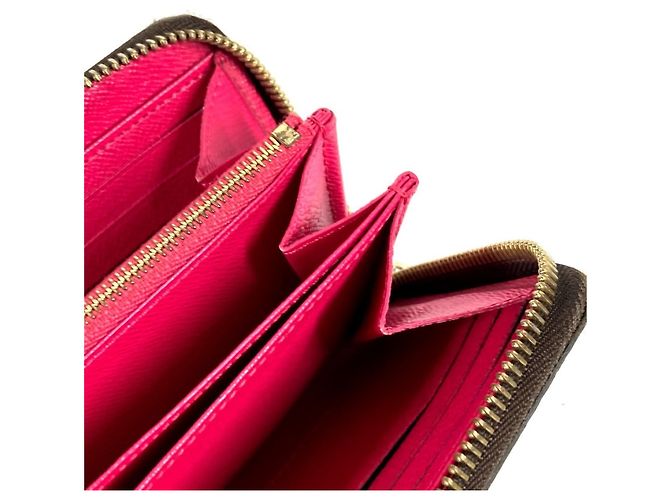 Louis Vuitton Monogram Bay Langbörse Braun Pink - Ansicht 17