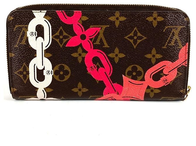 Louis Vuitton Monogram Bay Langbörse Braun Pink - Ansicht 2