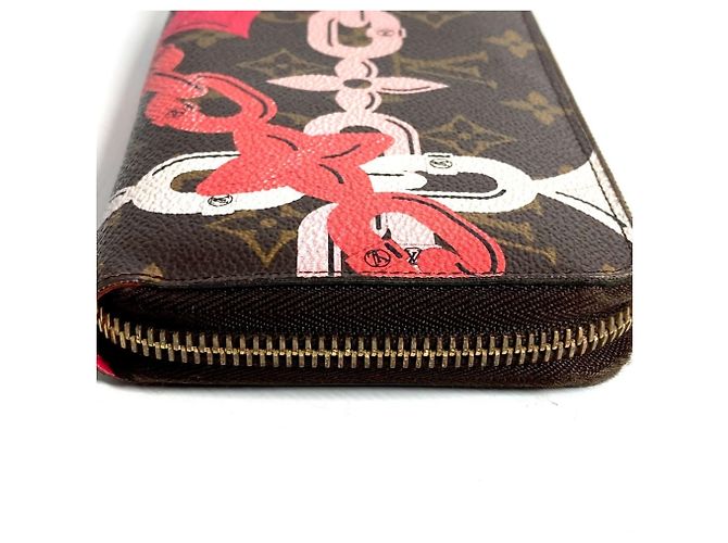 Louis Vuitton Monogram Bay Langbörse Braun Pink - Ansicht 4
