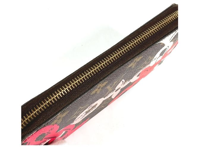 Louis Vuitton Monogram Bay Langbörse Braun Pink - Ansicht 8