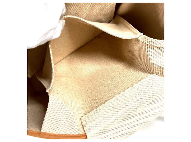 Cabag Borsa Tote Verticale Elan GM di Hermès Beige - vista 15