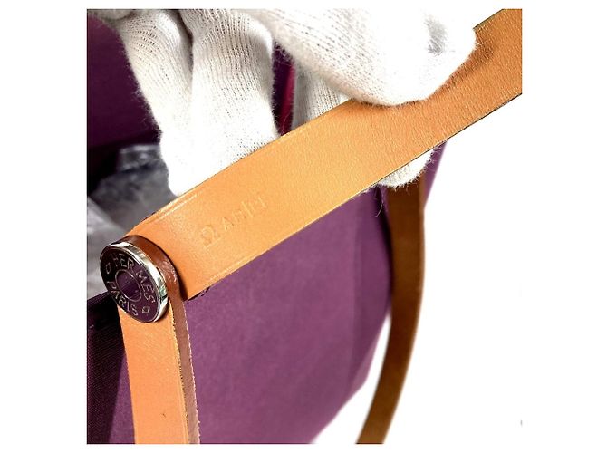 Borsa a Spalla Cabag PM Viola di Hermès Porpora - vista 9