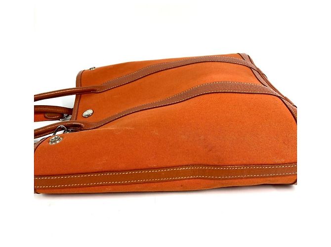Hermès Borsa Tote HERMES Garden File PM Arancione - vista 4