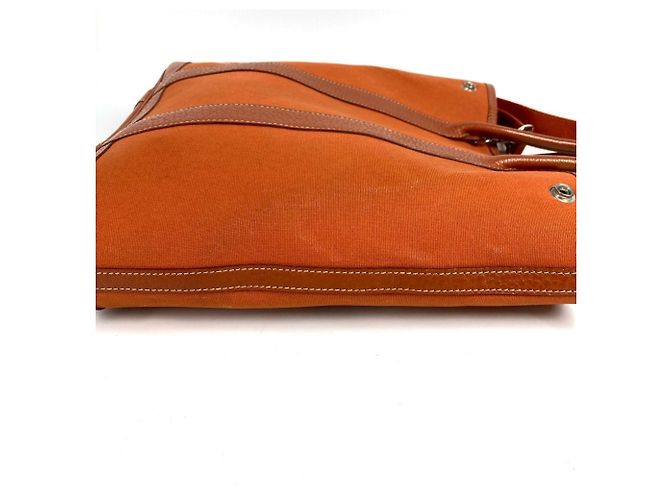 Hermès Borsa Tote HERMES Garden File PM Arancione - vista 5
