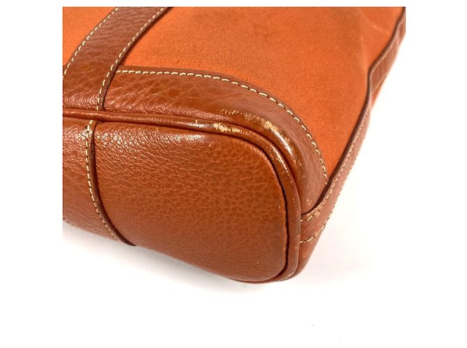 Hermès Borsa Tote HERMES Garden File PM Arancione - vista 8