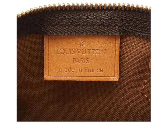 Pochette Mini Speedy Monogram Louis Vuitton Marrone - vista 9