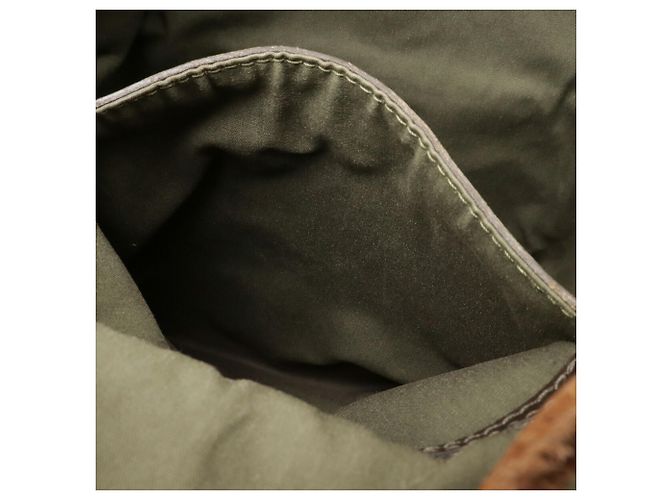 Zaino Mini Montsouris GM Monogram di Louis Vuitton Verde - vista 10