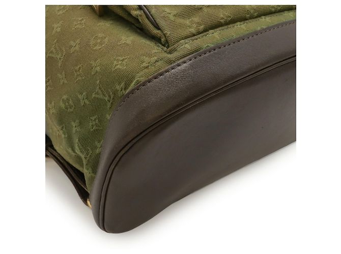 Zaino Mini Montsouris GM Monogram di Louis Vuitton Verde - vista 4
