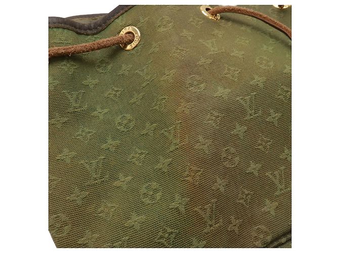 Zaino Mini Montsouris GM Monogram di Louis Vuitton Verde - vista 6