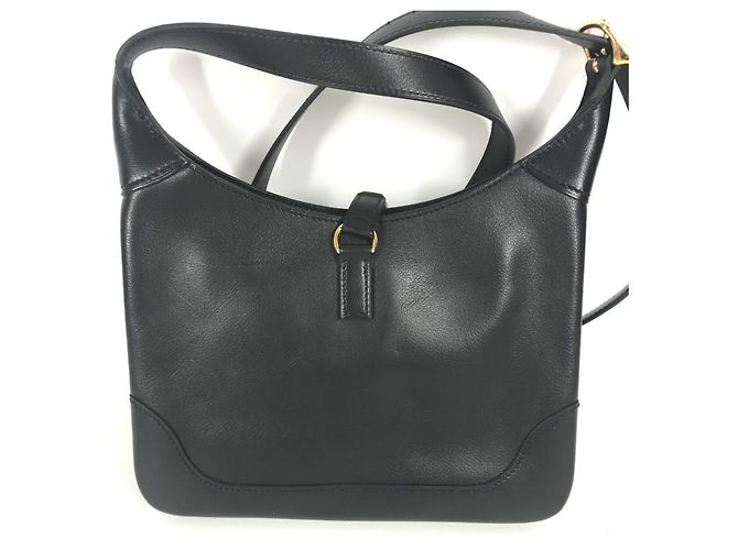 Hermès Borsa a tracolla Hermes Trim Duo 24 Nero - vista 3