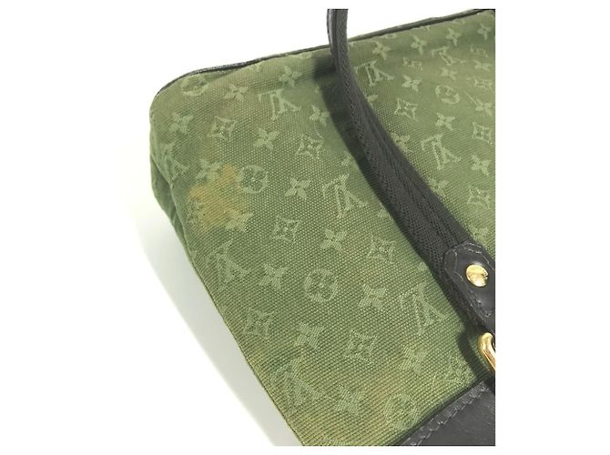 Borsa a spalla/tote bag Mini Lucille PM Monogram Louis Vuitton Cachi - vista 10